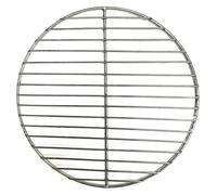 KXAOXGRC Rack de Barbecue en Acier Inoxydable de remplaceme Filet de Barbecue Rond antiadhésif 304 SS, 20-50cm diamètre, Gril Cuisson Remplacement for la et Le Fumage(26cm Diameter)