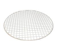 KXAOXGRC Rack de Barbecue en Acier Inoxydable de remplaceme Grill de Cuisson Remplacement, Filet Barbecue Rond en Acier Inoxydable 304, 10-50cm, Argent(24cm)