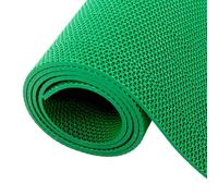 KXAOXGRC Tapis de Sol drainant en PVC, Tapis de Drainage en PVC Gris, lot 12, Plusieurs Tailles, épaisseur 4,5 mm/5 mm, Creux Forme S, découpe Libre(Green,120x400x0.5cm)