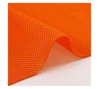 KXAOXGRC Tissu de Maille de Haut-Parleur, Tissu en Maille de Polyester for Grille Haut-Parleur, 45 cm x 145, Multicolore(Orange)