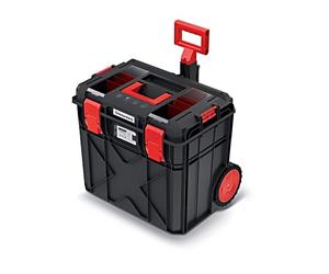 KXB604050F-S411 Boîte à outils avec roues noir polymère X BLOCK LOG KISTE
