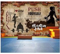 kxcghlsglj Papier peint mural grand format, motif fitness, 200 cm x 140 cm