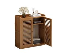KXCVBNKLJ Cache-boîtier pour routeur, Armoire de Rangement for routeur en Bambou, Multicolore, Plusieurs Tailles(Braun,26.4x23.2x9.8in)