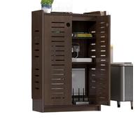 KXCVBNKLJ Cache-boîtier pour routeur, Armoire de Rangement for routeur Multicolore 50 x (60-80) 25 cm(Braun,50x60x25cm)