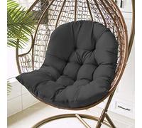 KXCVBNKLJ Coussin pour Fauteuil hamac « Egg », Hanging Egg Chair Cushion Cover 110x80cm Multicolor(Black 110x80cm)