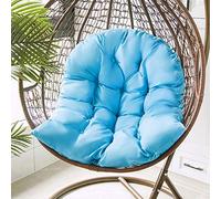 KXCVBNKLJ Coussin pour Fauteuil hamac « Egg », Hanging Egg Chair Cushion Cover 110x80cm Multicolor(Blue 110x80cm)