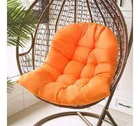 KXCVBNKLJ Coussin pour Fauteuil hamac « Egg », Hanging Egg Chair Cushion Cover 110x80cm Multicolor(Orange 110x80cm)