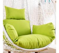 KXCVBNKLJ Coussin pour Fauteuil hamac « Egg », Hanging Egg Chair Replacement Cushion Multicolor(Green)