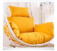 KXCVBNKLJ Coussin pour Fauteuil hamac « Egg », Hanging Egg Chair Replacement Cushion Multicolor(Yellow)