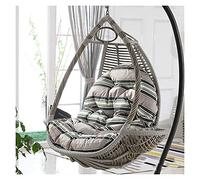 KXCVBNKLJ Coussin pour Fauteuil hamac « Egg », Hanging Egg Hammock Chair Cushion Multicolor Without Stand(A)