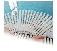 KXCVBNKLJ Couvercle de Grille de Drainage pour Piscine, Grille de vidange trop-Plein Piscine épissable en PVC, Blanche, Plusieurs Tailles, Paquet 2 à 10 pièces(30x 100cm,10pcs)