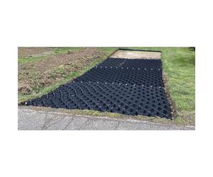 KXCVBNKLJ Grille de stabilisation en polyéthylène pour gravi Grilles de stabilisation de Gravier for allées, allées, Tailles Multiples(13x13ft/4x4m)