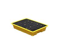 KXCVBNKLJ Modular Spill Containment Tray Platform, Capacité Multicolore 4L/11L/13L de Plateau Anti-Fuite empilable for Un Usage Industriel(11 L/49X35X9.5 CM)