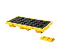 KXCVBNKLJ Modular Spill Containment Tray Platform, Plate-Forme modulaire de Confinement des déversements avec Grille Multicolore Plusieurs Tailles(127 * 67 * 17cm)