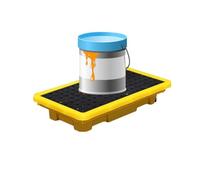 KXCVBNKLJ Modular Spill Containment Tray Platform, Plate-Forme modulaire de Confinement des déversements avec Grille Multicolore Plusieurs Tailles(66 * 36 * 12cm)