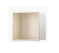 KXCVBNKLJ Niche de Rangement en Acier Inoxydable, Panneau de Douche encastrable en Acier Inoxydable, Mural, sans carrelage, Multicolore, Plusieurs Tailles(Bianco,32X32cm/12.5X12.5in)