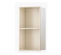 KXCVBNKLJ Niche de Rangement en Acier Inoxydable, Panneau de Douche encastrable en Acier Inoxydable, Mural, sans carrelage, Multicolore, Plusieurs Tailles(Bianco,70X28cm/27.5X11in)