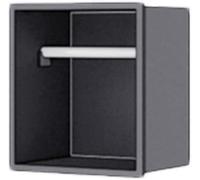 KXCVBNKLJ Niche de Rangement en Acier Inoxydable, Stainless Steel in Wall Shower Niche Multicolor Multiple Sizes(Grigio,50x20x14cm)