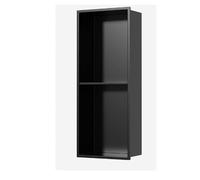 KXCVBNKLJ Niche de Rangement en Acier Inoxydable, Stainless Steel Wall Mounted Shower Shelf Bathroom Kitchen Multicolor Multiple Sizes(Nero,70X28cm)