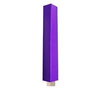 KXCVBNKLJ Rembourrage de Poteau de Basket-Ball Protection Enveloppe de Coussin Poteau 1 Pouce d'épaisseur for poteaux carrés 2 à 12 Pouces Multicolore(Purple,3.5"x3.5" (9x9cm))