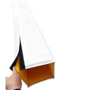 KXCVBNKLJ Rembourrage de Poteau de Basket-Ball Protection Protection Multicolore 4 Pieds 7 for poteaux de Basket-Ball, for carrés 2,5x2,5 à 12x12 Pouces(White - H 7ft,Id 2.5x2.5 in)