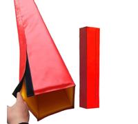 KXCVBNKLJ Rembourrage de Poteau de Basket-Ball Protection Protection Multicolore 4 Pieds 7 for poteaux de Basket-Ball, for carrés 2,5x2,5 à 12x12 Pouces(Red - H 7ft,Id 12x12 in)