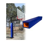 KXCVBNKLJ Rembourrage de Poteau de Basket-Ball Protection Rembourrage de Poteau Basket-Ball carré 6 Pieds for poteaux 2x2 à 12x12 Pouces, Multicolore(Blue,7"x7"(18x18cm))