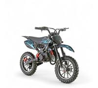 KXD 703A Démarreur à bouton pour enfant Dirt Bike, CrossBike, Enduro, Dirtbike, Pocket 49 cc, Pitbike, PocketBike, Motocross, Moto, Motorsport, Pocket Vollcross, Crossbike, Turquoise