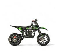 KXD 705 49ccm 4T Leopard Dirtbike Kinder Dirt Bike CrossBike Enduro Dirtbike Pocket 49cc Pitbike PocketBike Motocross Motorrad Motorbike Motorsport Pocket Vollcross Crossbike Grün