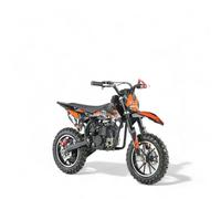KXD 705 49ccm 4T Leopard Dirtbike Kinder Dirt Bike CrossBike Enduro Dirtbike Pocket 49cc Pitbike PocketBike Motocross Motorrad Motorbike Motorsport Pocket Vollcross Crossbike Orange