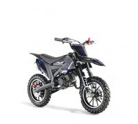 KXD 706 49cc Enfant 2 Temps 45km/h Dirt Bike Dirtbike CrossBike DirtBike pocket Pitbike Pocket Démarreur lanceur kids Dirt Cross Motor bike MOTO Vélo Véhicule blau