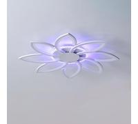 KXEcoLife Plafonnier RGB, Lustre encastré avec Application Intelligente et télécommande, Suspension LED à intensité Variable pour Chambre, Salon, Bureau