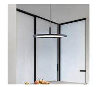 KXEcoLife Plafonnier Rond en Aluminium - Suspension LED Moderne et créative pour Restaurant, Bar et Maison - Design élégant à Une Seule tête