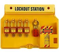 KXEcoLife Station de Consignation Murale, Cadenas de sécurité, kit d'étiquetage, Outils, dispositifs de Groupe Couverts, Centre d'atelier -,Set,Pleasant63