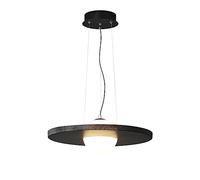 KXEcoLife Suspension en Acrylique en Forme de Soucoupe Volante, Style Europe du Nord, avec Support en Fer, idéale pour Salle à Manger, café ou Autre Espace de détente. 1 Lustre (Taille : 25
