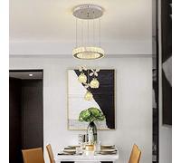 KXEcoLife Suspension LED en Cristal exquise, œuvre d'art créative pour Salle à Manger, Chambre, Salon, plafonnier Moderne et Minimaliste pour Couloir, Balcon ou entrée (Dimensions : 30 x 100