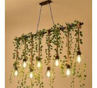 KXEcoLife Suspension Lumineuse de Style rétro pour Restaurant de Campagne américain, idéale pour Un comptoir de Caisse Musical, Un Bar, Un café, Un Salon de thé au Lait, Une Boutique de vête