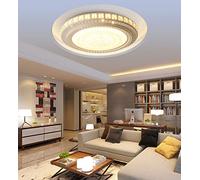 KXEcoLife Suspension raffinée pour Chambre à Coucher, Style géométrique Romantique, Moderne et Minimaliste, à intensité Variable, 3 Couleurs, LED, pour Salon, Couloir ou allée, Grande Taille