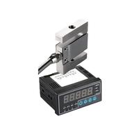KXIWLUFV Capteur de Cellule de Charge avec indicateur d'affichage Force de Test Poids Pression Alimentation CA 100-240 V Transducteur de Pesage(10KG with Indicator)