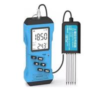 KXJQBM Analyseur de Sol, Testeur de Sol Rapide 7 en 1, testeur d'azote, phosphore, Potassium, NPK, pH, d'humidité, nutriments, conductivité, d'EC pour Le Jardinage et l'agriculture