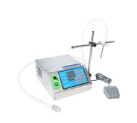 KXJQBM Machine de remplissage de liquide, Machine de remplissage liquide Pompe à membrane semi-automatique Bouteille boisson Jus Sauce soja Emballage lait