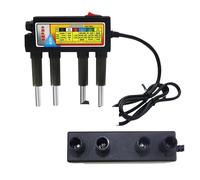 KXJQBM pH-mètre numérique, Électrolyseur Portable de qualité l'eau 10 A, Instrument d'électrolyse à Tige d'électrode supérieure, testeurs TDS for piscines domestiques