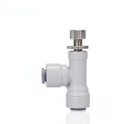 KXJSYL Tool 1/4 "OD Tube RO Filtre à Eau connecteur Rapide Osmose Inverse vanne de régulation de débit jonction serrée Double étanchéité PE raccord de Tuyau