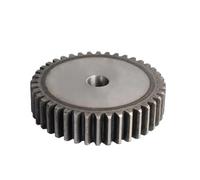 KXJSYL Tool 1 engrenage Droit 4M 10 11 12 13 14 15 16 17 18~20T Moteur engrenage cylindrique Plat engrenage de Transmission Externe en métal 45# Acier(4M 12 Teeth)