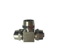 KXJSYL Tool 1 pièce PEG 8-6 PEG 6-8 8mm à 6mm, Union en t à trois voies, tuyau pneumatique droit en laiton, connecteur à coupleur rapide, raccord de couplage(3pcs PEG 8-6)