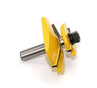 KXJSYL Tool 1pc 1/2 "Tige Panneau surélevé routeur Peu 3" diamètre Porte Couteau Bois Cutter Cutter for Outils de Travail du Bois(12mm Shank)