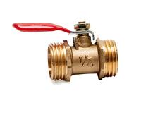 KXJSYL Tool 1PC 1/8 "1/4'' 3/8'' 1/2'' Laiton Petit Robinet à tournant sphérique Filetage Femelle/mâle connecteur de Valve en Laiton Joint raccord de Tuyau en cuivre coupleur Adaptateur(As picture9)