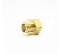 KXJSYL Tool 1pc M10 M14 M16 M20 métrique Femelle à mâle Filetage Connexion Laiton Tuyau raccord Adaptateur coupleur connecteur for Carburant gaz Eau(NO4)