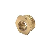 KXJSYL Tool 1pc M14 M18 M20 M22 M27 M30 1/8" 1/4" 3/8" 1/2" 3/4" BSP mâle à Femelle Filetage réducteur en Laiton raccord de Tuyau connecteur(F BSP1I2-M M30x1.5)