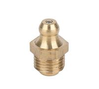 KXJSYL Tool 1pc M4 M5 M6 M8 M10 M12 M14 M16 Filetage mâle Laiton coude Droit Type hydraulique Huile Zerk graisseur Tube raccord de Tuyau(Elbow 90 Degree,M10x1.5 5pcs)